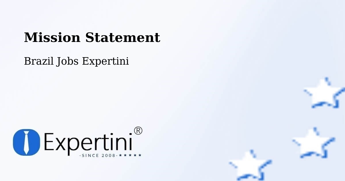 Corporate Mission – São Valério - Brazil Jobs Expertini