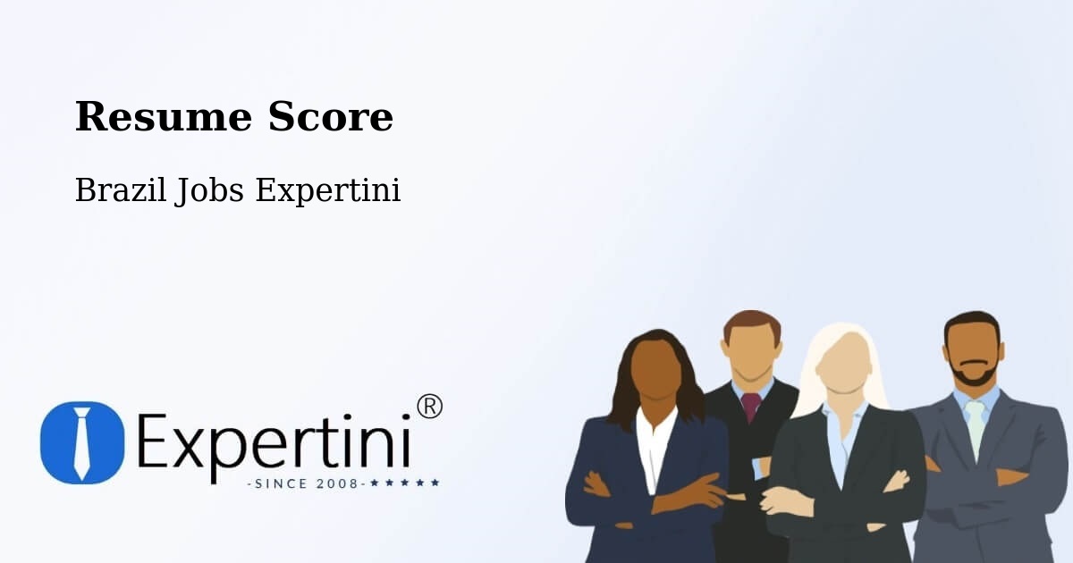 Resume Score & Job Description Match Tool – São Valério - Brazil Jobs Expertini